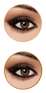 FreshLook-Honey-eyes-0 آرایش چشم رنگی خرید لنز رنگی freshlook قهوه ای عسلی